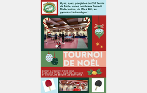 TOURNOI DE NOËL