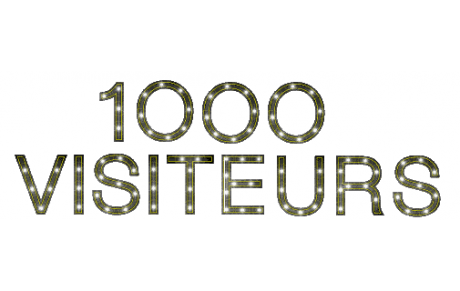 1000 VISITEURS