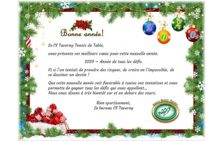 Vœux du bureau CSTaverny